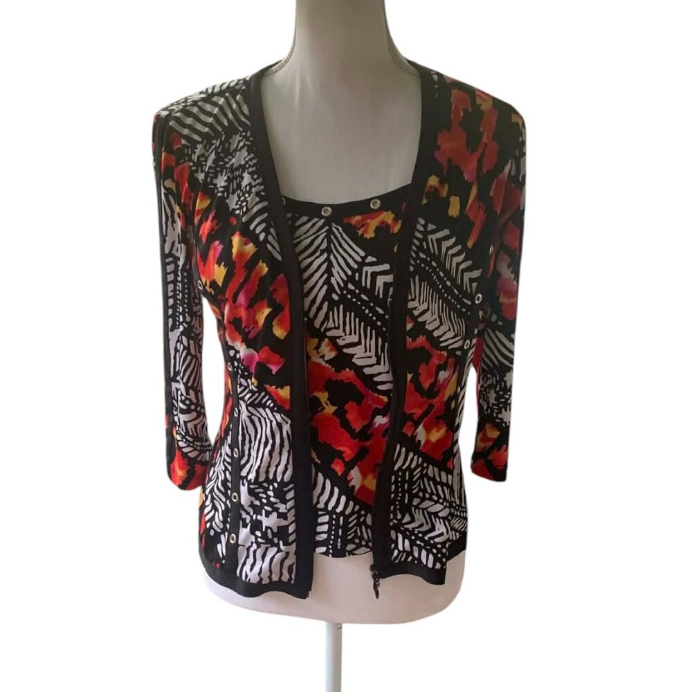 Joseph Ribkoff 2 Piece Cami/Cardigan Jacket